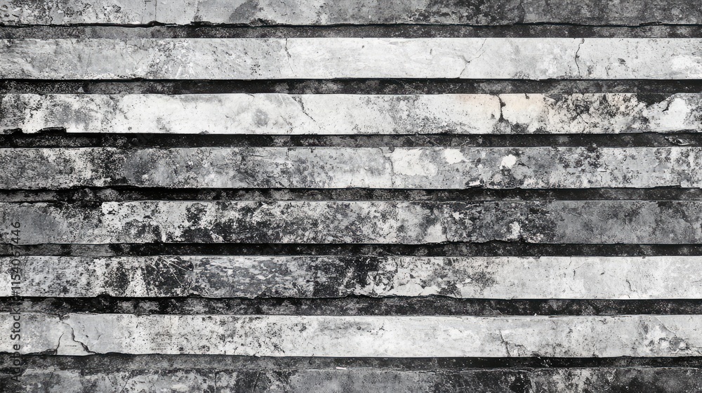 Aufkleber textured gray and white grunge background with rough cracked lines resembling old tree bark for use 