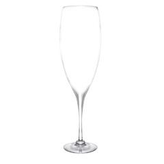 Empty luxury glass on a white background Isolated 