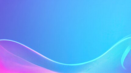 Obraz premium Abstract Colorful Wave Background in Blue and Pink Gradient Design