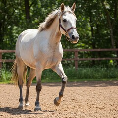 Obraz premium White horses
