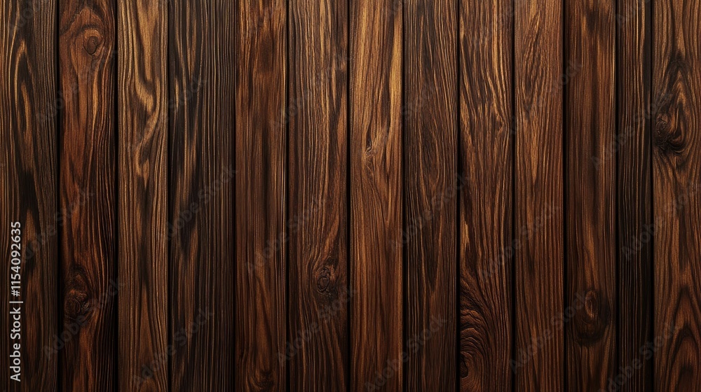 Poster dark pine wood textured background with rich grain patterns perfect for rustic design and nature-the