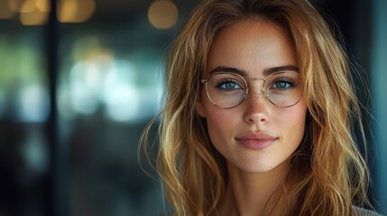 Obraz premium Portrait of a beautiful woman.