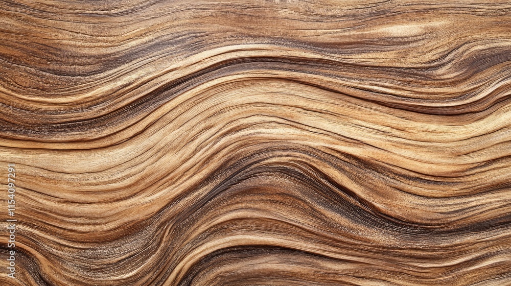 Poster natural pine wood texture with unique patterns ideal for design and decorative backgrounds in interi