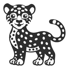  leopard vector illustration
