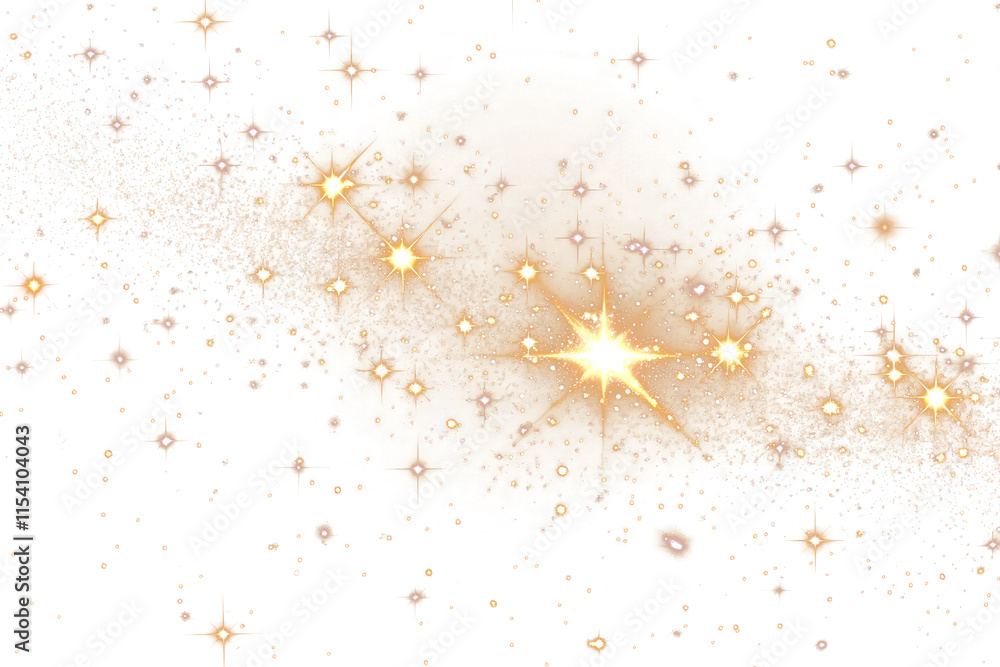 Wall mural png sparkling stars png universe night space.