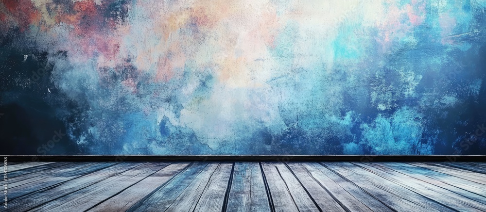 Poster textured abstract backdrop with old wooden planks perfect for product display and creative presentat
