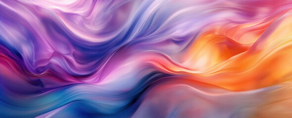 Fototapeta premium Rich colors flow and intertwine, creating a dynamic and captivating backdrop that exudes energy and movement, evoking feelings of creativity and inspiration.