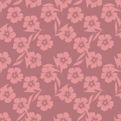 Vintage luxury seamless floral background with golden lilies flowers. Romantic pattern template for wall decor, wallpaper, wedding invitations, ceremonies, cards.