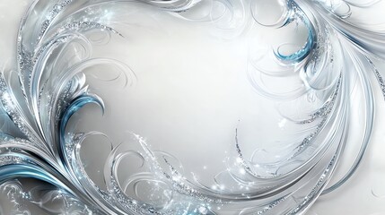 Elegant abstract swirling pattern with flowing lines and soft colors, creating a sense of movement and fluidity.
