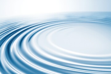 Calm Water Surface with Circular Ripples Illustrating Serenity and Tranquility
