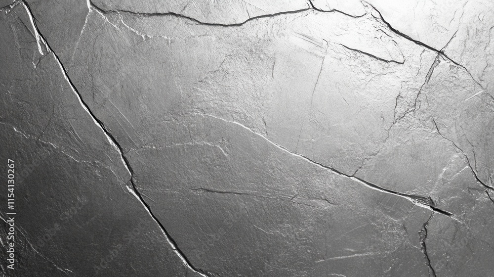 Poster gray slate surface with cracks and textures for background use
