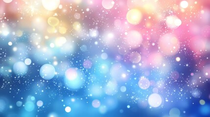 Obraz premium Abstract Bokeh Background of Colorful Lights