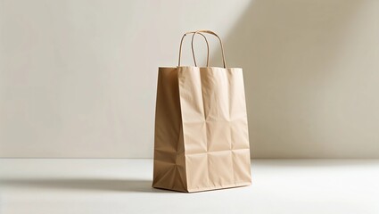 Paper bag mockup