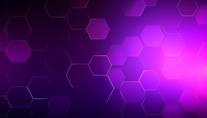 purple abstract background with hexagons