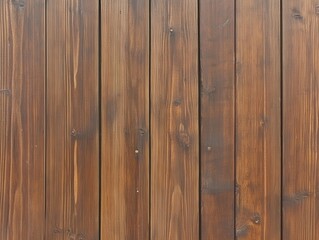 Obraz premium Close-Up View of Rustic Brown Wooden Planks with Natural Grain Patterns