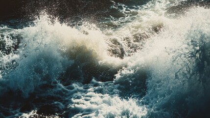 Discharge Into Bay with Soft Light and Natural Background