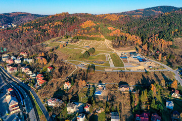 Stary pociag stacja kolejowa, Krynica  © Maciej G. Szling