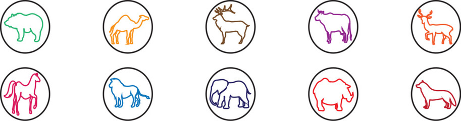 Animal icons