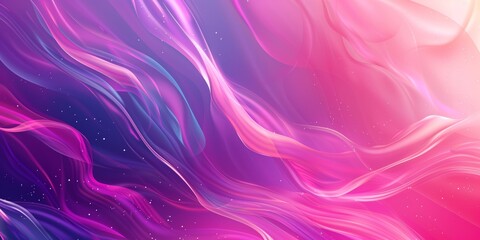 Obraz premium Abstract background with ethnic ornament and smooth gradient from pink to purple, blurred transitions.