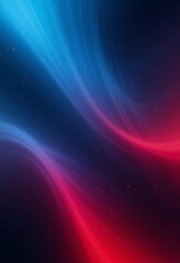 Obraz premium Abstract Blue And Red Swirling Light Design