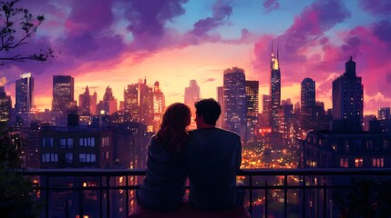 A glowing campfire surrounded by friends gathered together making memories and setting new intentions