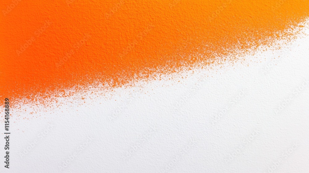 Poster abstract orange gradient texture with white background for creative projects