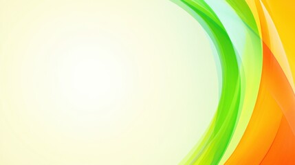 Colorful Abstract Background with Smooth Curved Lines in Vibrant Hues