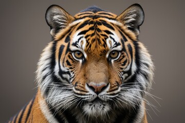 Obraz premium there is a tiger that is looking at the camera