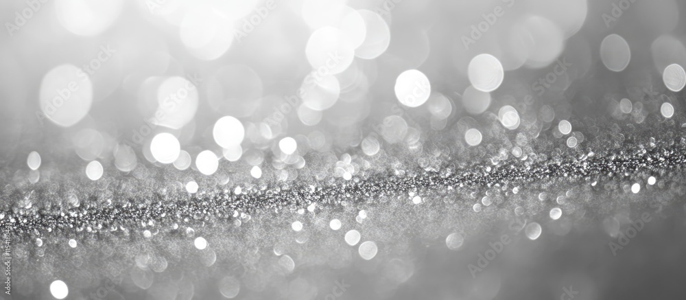 Poster elegant monochrome backdrop with bokeh lights creating a dreamy atmosphere suitable for artistic and