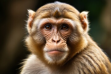 Obraz premium arafed monkey with a very long face and a very long nose