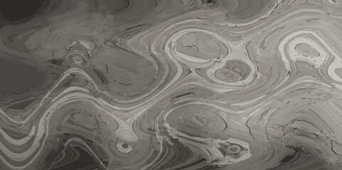 Obraz premium white and grey Topography organic geometric line drawing wavy pattern with modern abstract topographic contour map design.