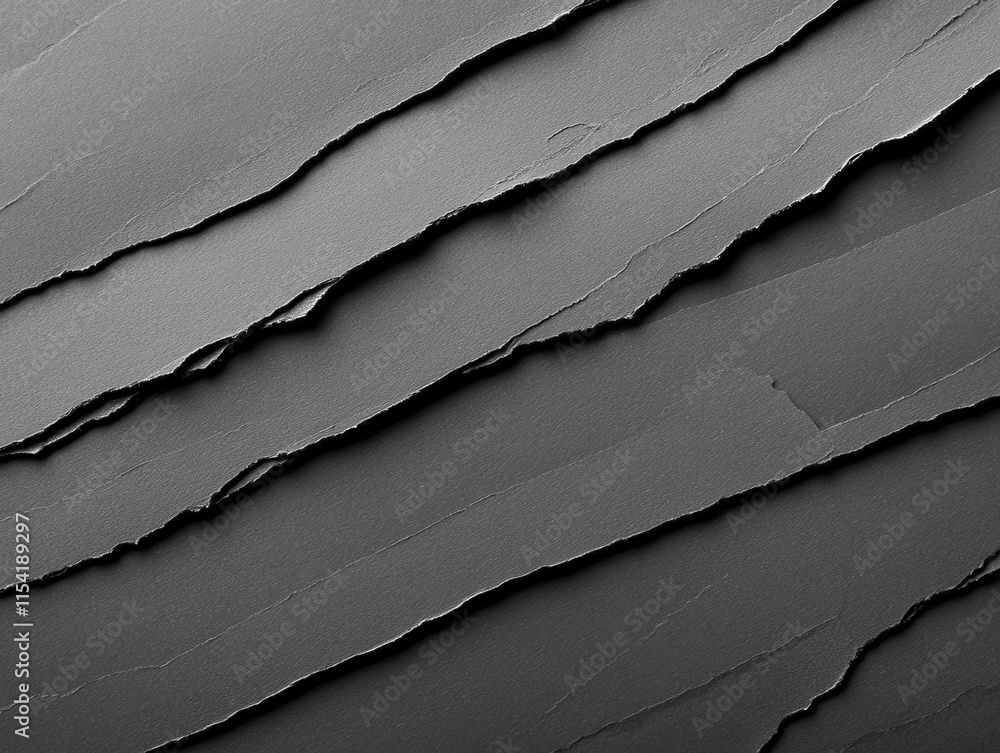 Poster textured gray surface with layered strips abstract background
