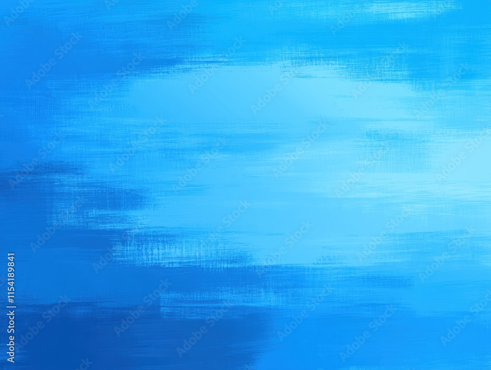 Poster abstract blue gradient background with soft brush strokes and texture