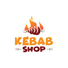 Kebab shop logo design, Logo design for doner kebab shop, Restaurant logo, Premium Quality Emblems, Cooking logo,
