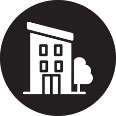 Apartment  glyph icon
