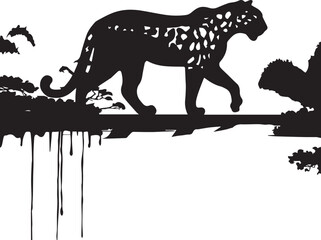 Exploring the Beauty of Leopard Silhouettes in Nature, Focus on Leopards, Capturing the Essence of Leopards Through Silhouettes