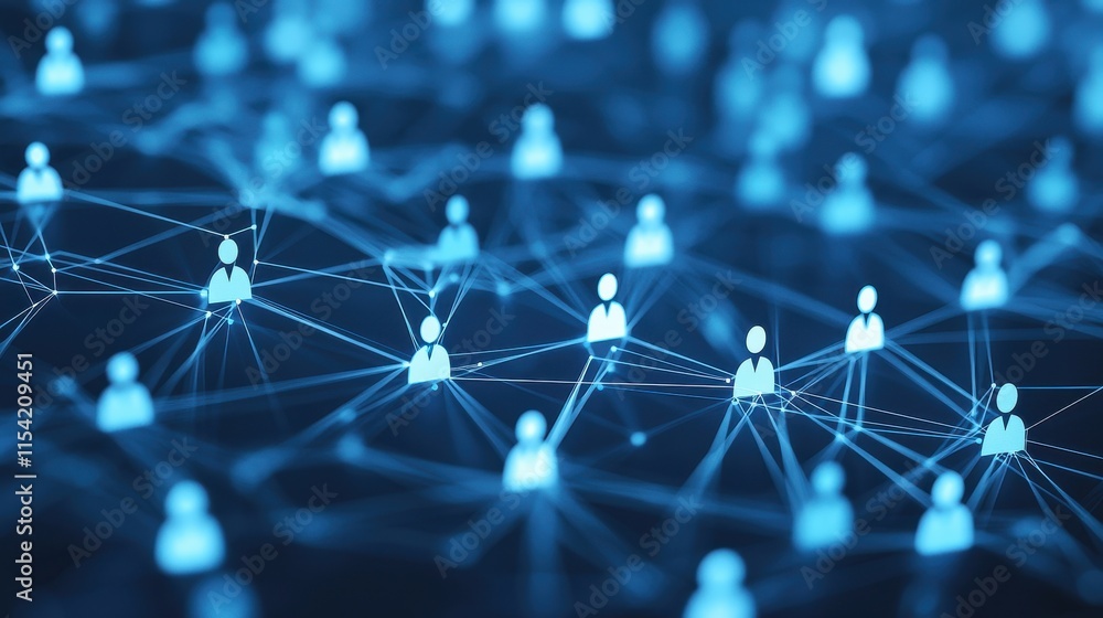 Aufkleber connecting digital networks people interacting in a virtual environment technology graphical view mo