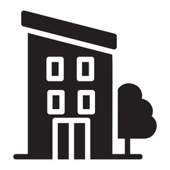 Apartment  glyph icon