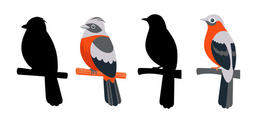 Graceful Bird Vector Art: A Flight Through Creativity