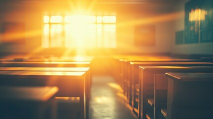 Bright Classroom with Natural Light for Workshops