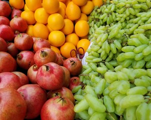 A cornucopia of colors.