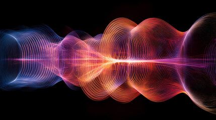 Fototapeta premium string theory depiction