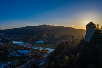 Muszyna, Beskid Sąecki, Baszta. © Maciej G. Szling