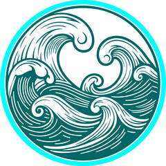 Elegant Circular Waves Design High Quality Editable Mandala Vector Design and Illustration