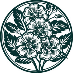 Detailed Sharp Floral Design High Quality Editable Mandala Vector Design and Illustration