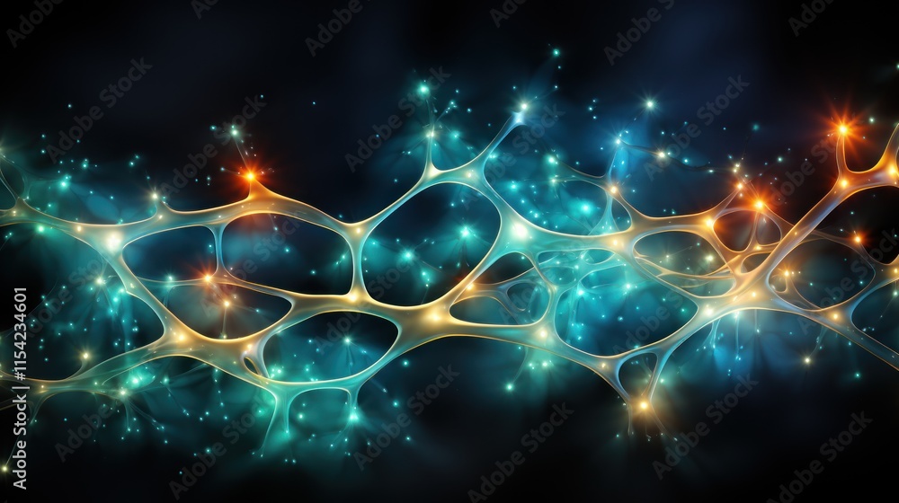 Poster neural network: a symphony of light and connection