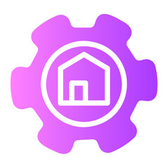 Settings gradient icon