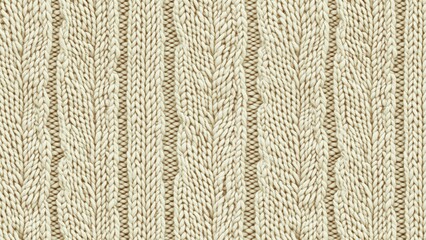 Beige knitted texture background 