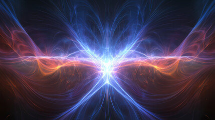 abstract waves light