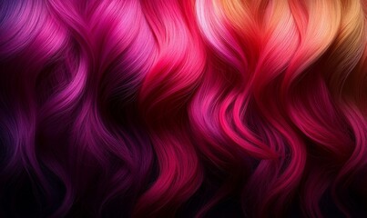 Fototapeta premium Lush Gradient A smooth, lush gradient of rich color tones. Generative AI